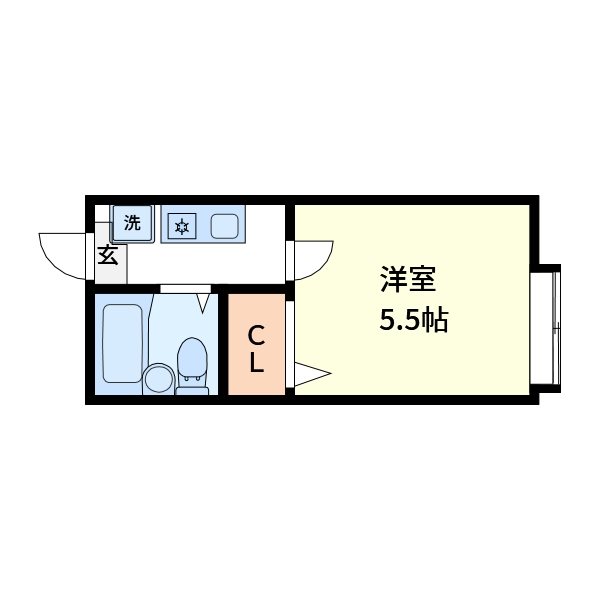 サニーコート北葛西B 間取り図