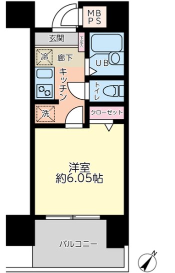 グランフォース豊洲    間取り図