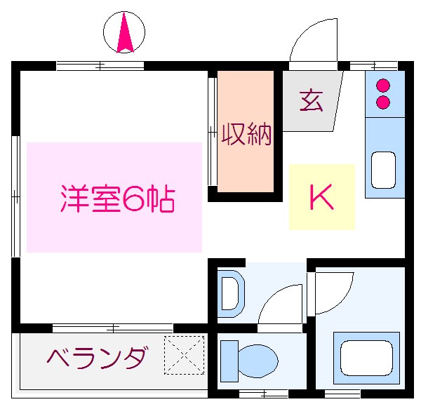 かしおマンション 間取り図