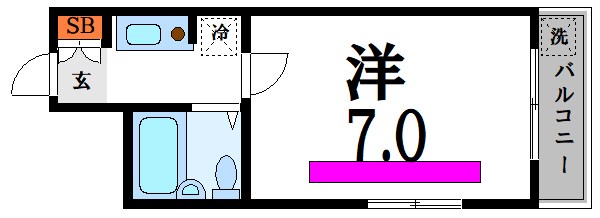 アーバンハイツ親水 間取り図