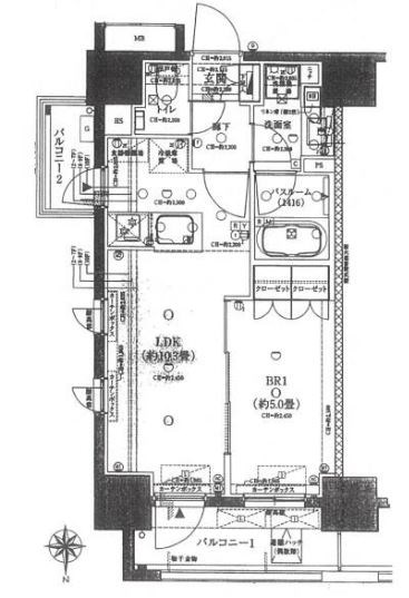 オープンレジデンシア王子 間取り
