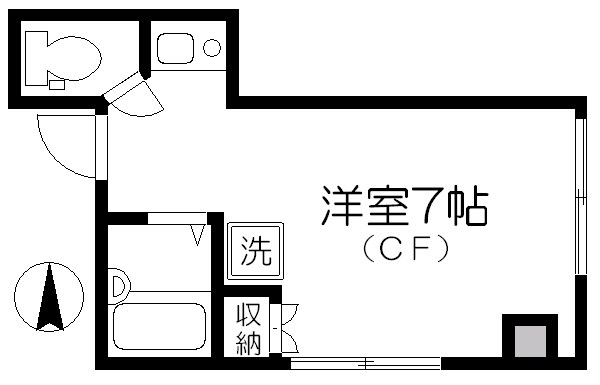 スウィートヴィレッジ三ノ輪 間取り図