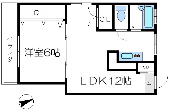 レジデンス高久 間取り