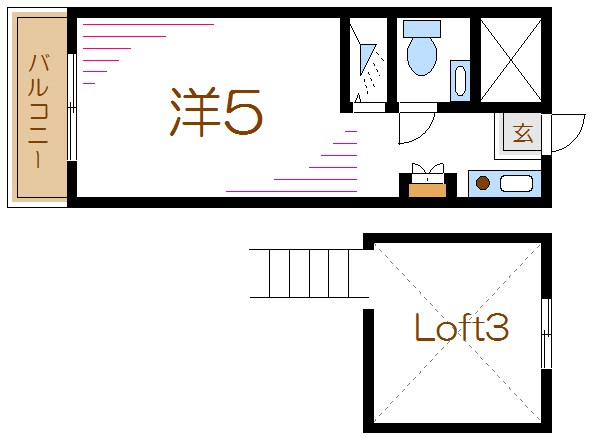 ピア3 間取り図