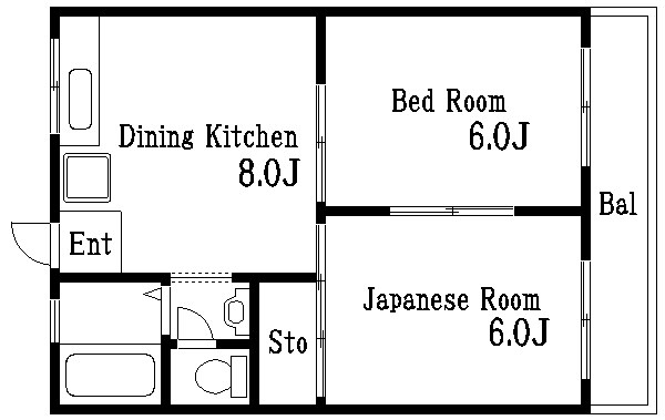 第２立花パークハイツ 間取り