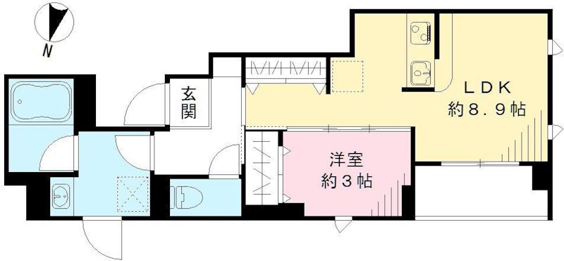 メゾンデルフィⅡ 間取り図