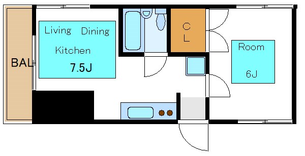 丸八荘  間取り図