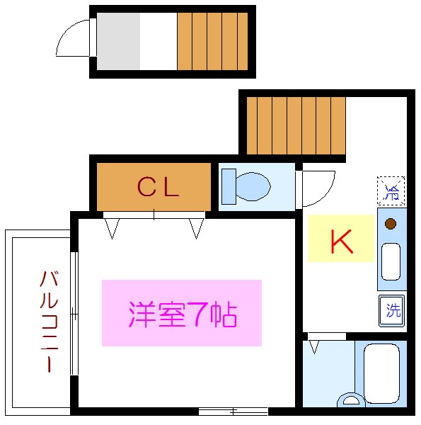 セキハイツ 間取り図