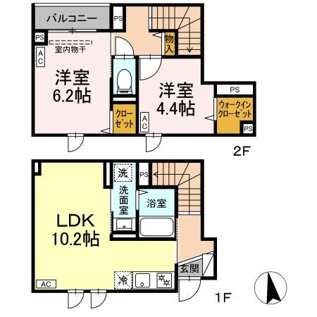 グラナーデ荒川 間取り