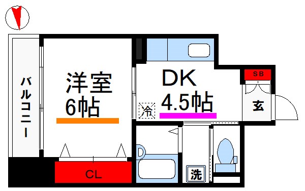 メゾン桜 間取り図