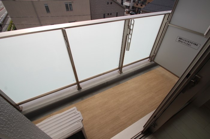 ホーリーホック ベランダ