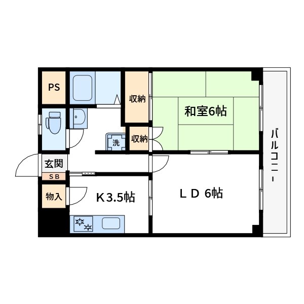 太平森ビル 間取り図