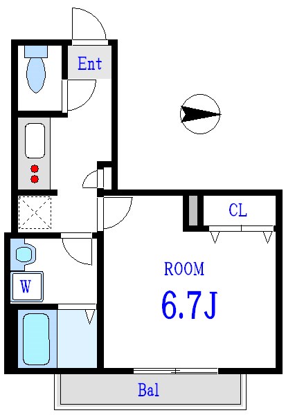 グランリビエール   間取り図