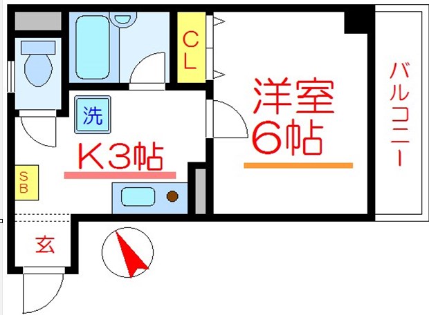 ＦＡＣＥ北上野 間取り図