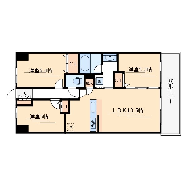 レジディア南千住 間取り図