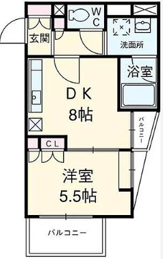 アークプラザ荒川公園 間取り図