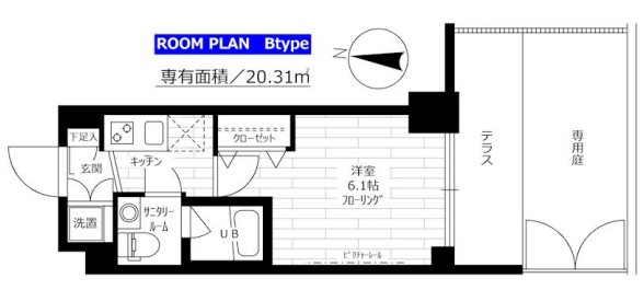 グランドコンシェルジュ両国東アジールコート  間取り図