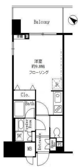 サンクレール荒川ブランガーデン   間取り図