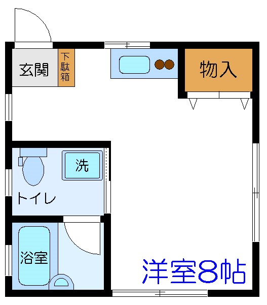 パーク栗山 間取り図