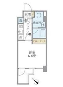 ＫＤＸレジデンス門前仲町  間取り