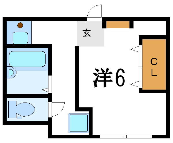 ウエストFUJI 間取り図