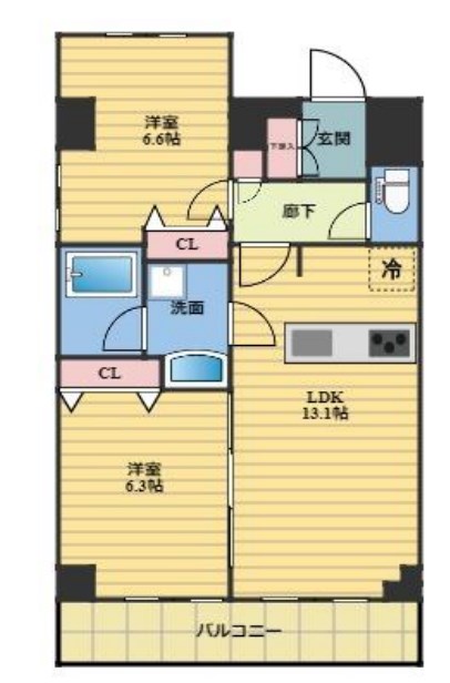 メディフィス千住大橋駅前  間取り