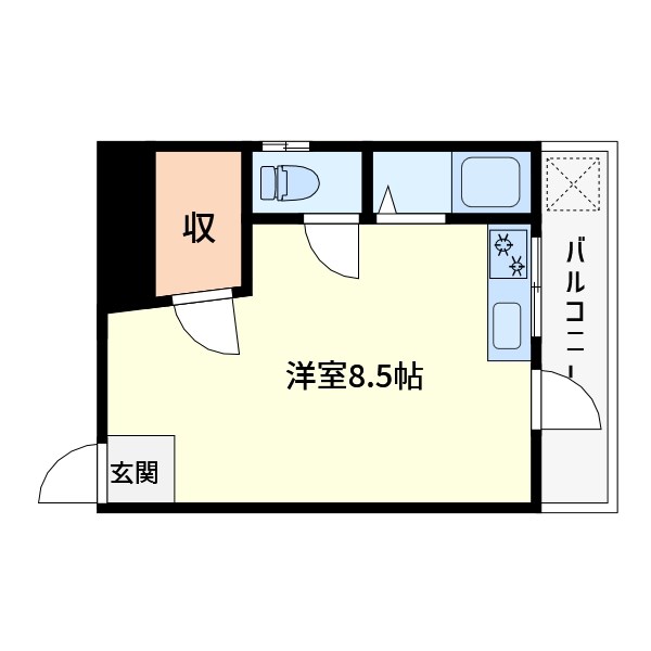 ハイツ高橋 間取り図