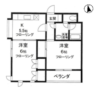 グリンピア亀戸    間取り図