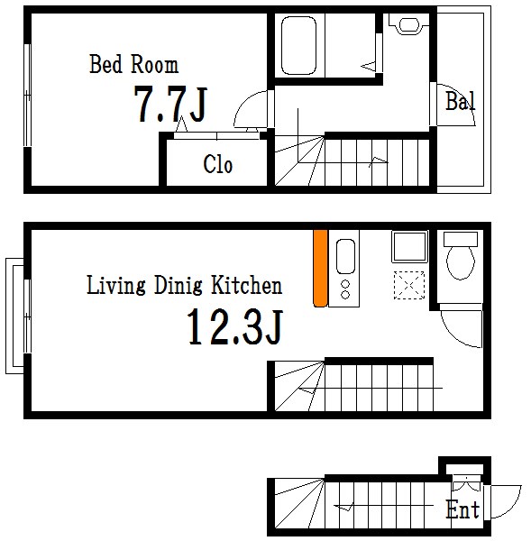 ＭＩＯ曳舟 間取り図