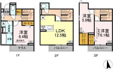 グラナーデ荒川 間取り