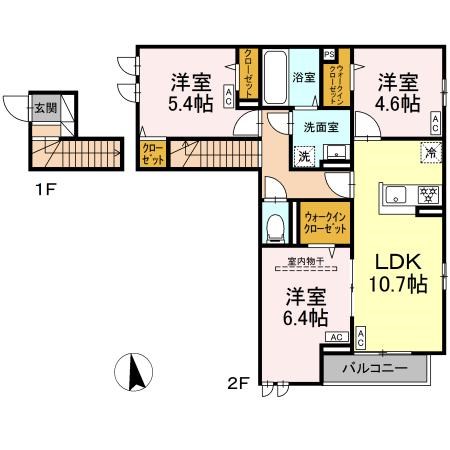 グラナーデ荒川 間取り