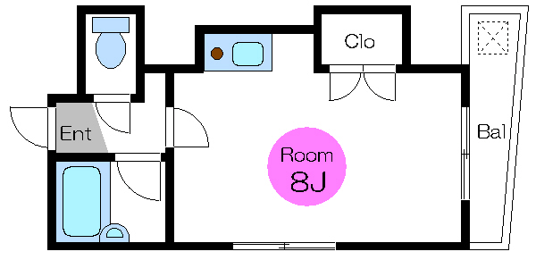 シャトレ千野  間取り図