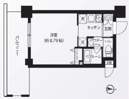 レクシード両国駅前  間取り図