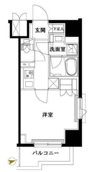 ルーブル南砂町  間取り図