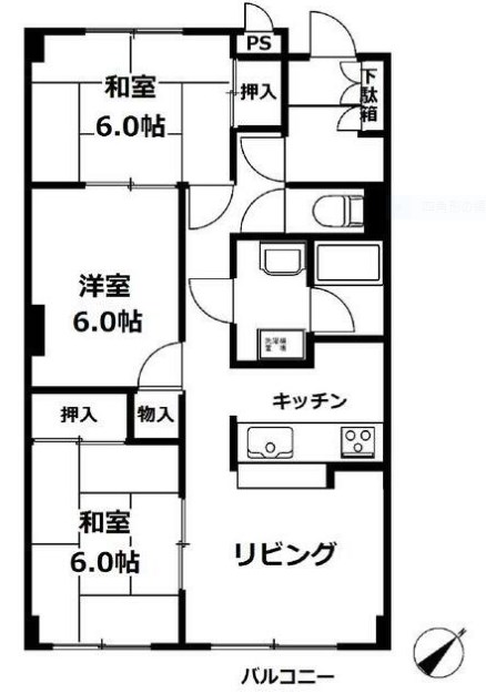 サンシティ松江 間取り