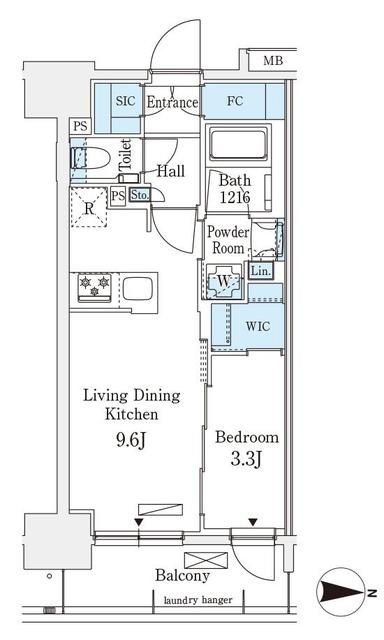 アヴァンカーサ町屋 間取り図