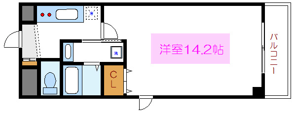 シュポール清澄白河  間取り図