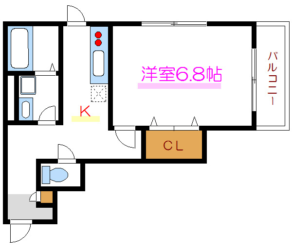 イリーゾ  間取り図