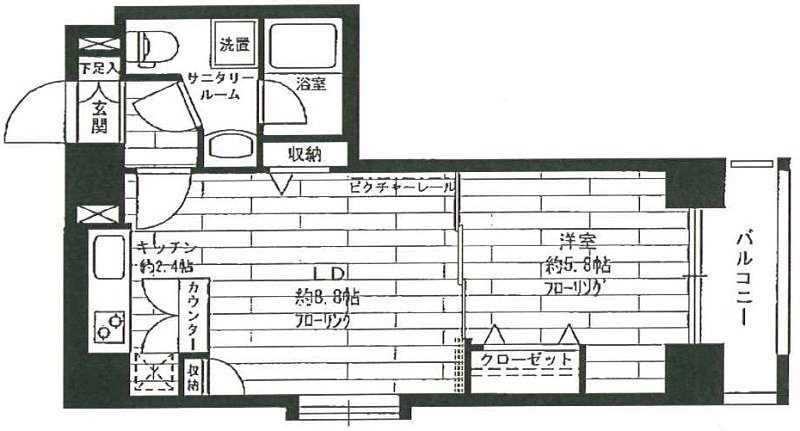 ステージファースト新御徒町 間取り