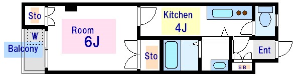 コーポラスＫＵＭＡ 間取り図