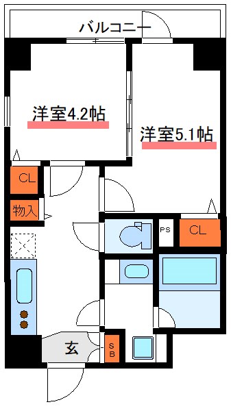 ルフレ　プレミアム町屋 間取り図