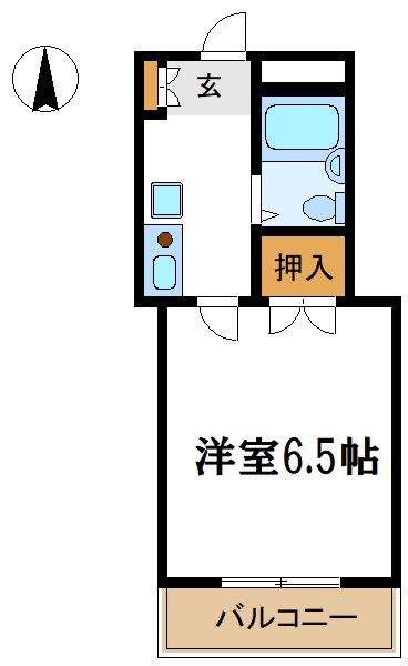 宮川ハイツ 間取り図