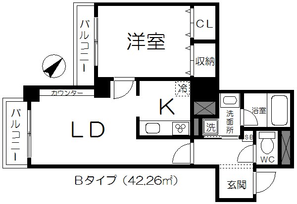 アウル大川端 間取り