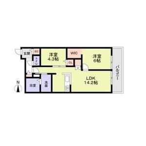 仮称東小松川計画B棟  間取り図