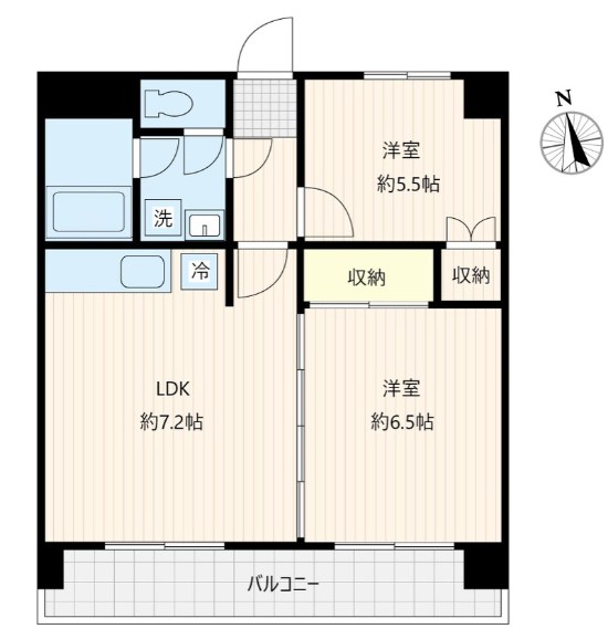 メゾン・カドリーユ 間取り