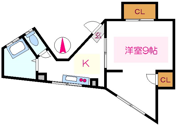 向島東田ビル 間取り