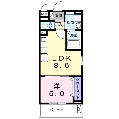 パーチェMT 間取り図