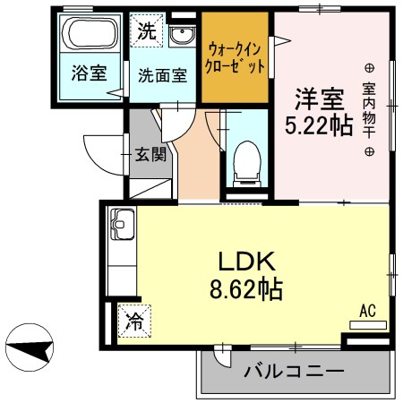 ラ　ルーチェ 間取り