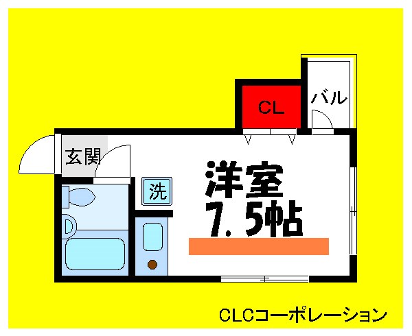 アビタシオン石川 間取り図