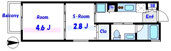 ネオクレア  間取り図